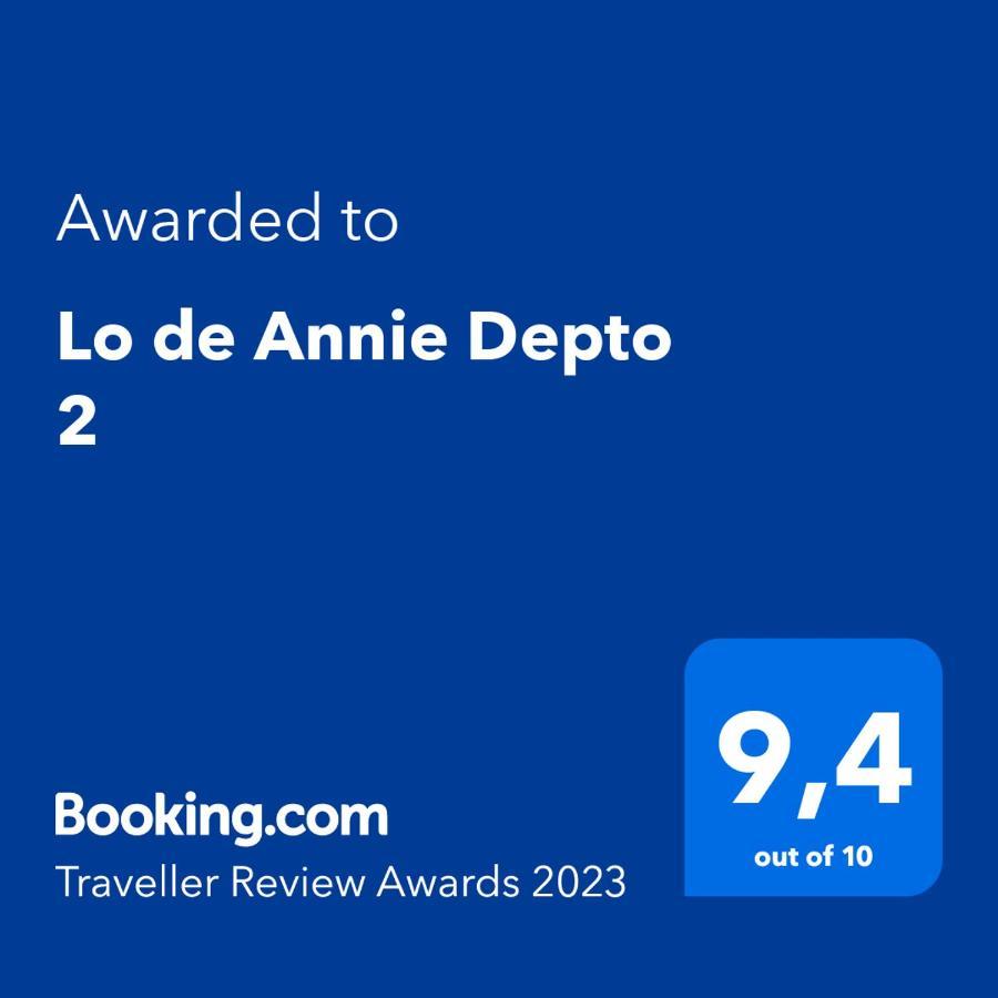 ポサーダスLo De Annie Depto 2アパートメント エクステリア 写真